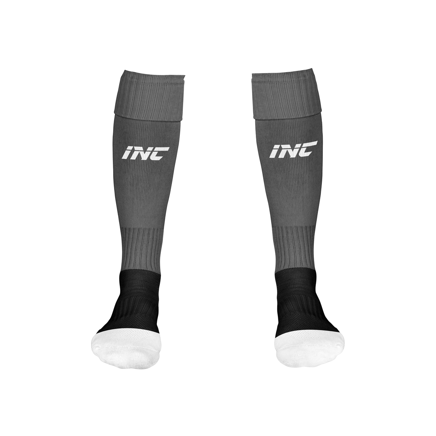 Ars Occulta Grey Football Socks – breathable, durable football teamwear from INC-KITS