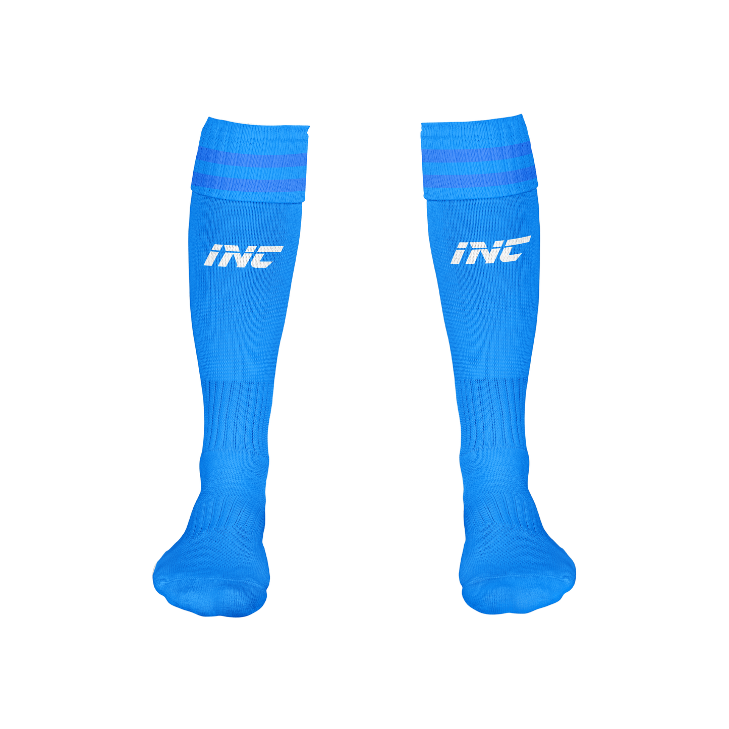 Dominus Blue Football Socks – breathable, durable football teamwear from INC-KITS
