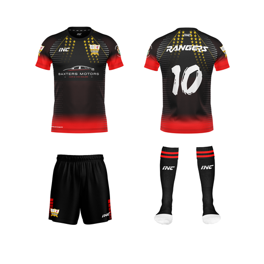 Halewood Rangers Junior Football Club Home Kit – Official Shirt, Shorts & Socks