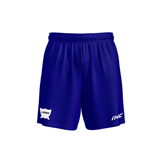 Ars Occulta Blue Football Shorts – breathable, durable football teamwear from INC-KITS