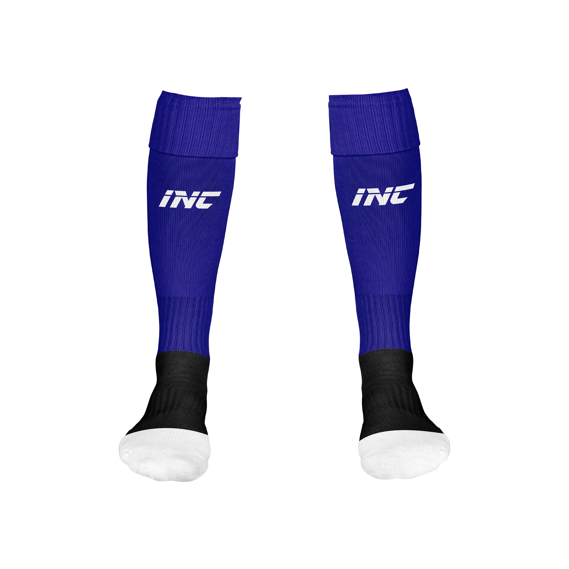 Ars Occulta Blue Football Socks – breathable, durable football teamwear from INC-KITS
