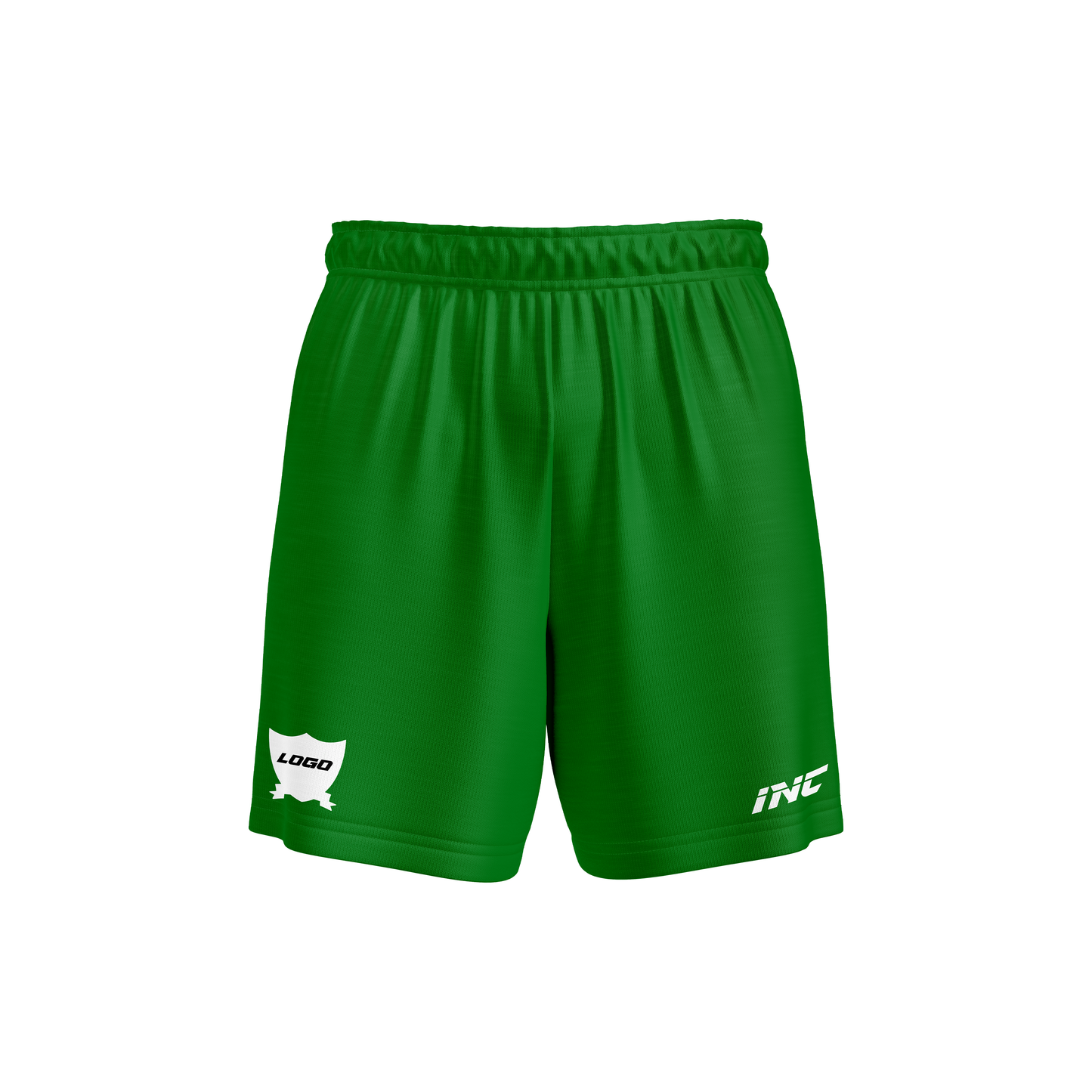 Ars Occulta Green Football Shorts – breathable, durable football teamwear from INC-KITS
