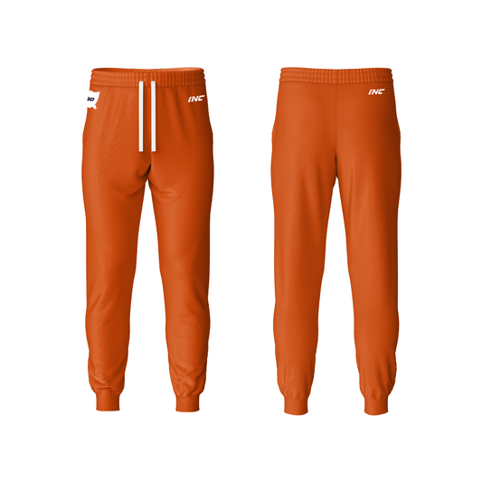 Ars Occulta Orange Cricket Trousers – breathable, durable cricket teamwear from INC-KITS