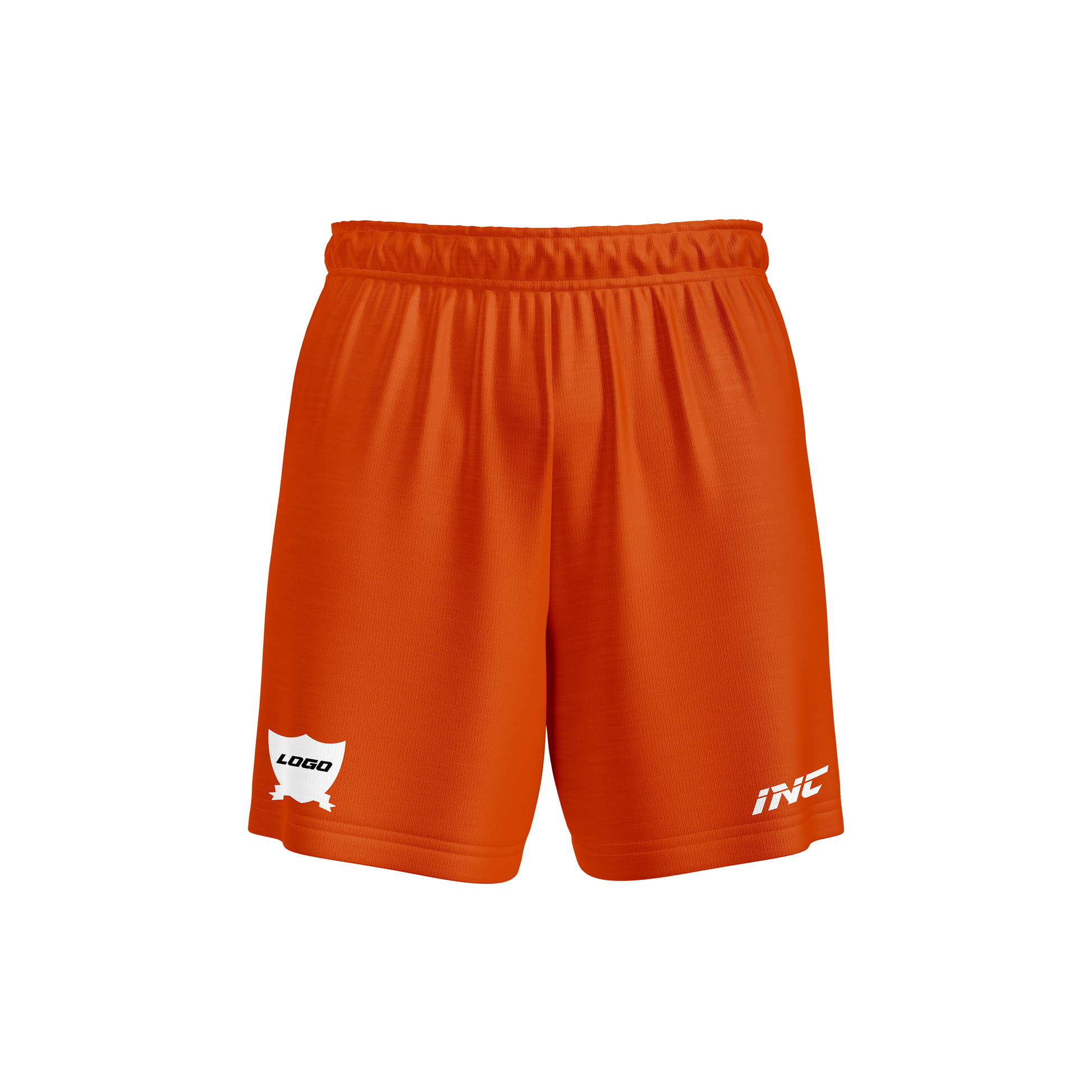 Ars Occulta Orange Football Shorts – breathable, durable football teamwear from INC-KITS