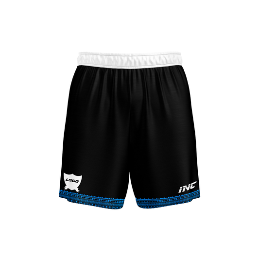 Bula Blue White Rugby Shorts – breathable, durable rugby kit from INC-KITS