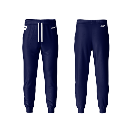 Dominus Ludi Blue and Turquoise Cricket Trousers – breathable, durable cricket teamwear from INC-KITS